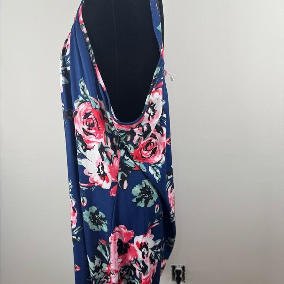 Blue Time Floral Sleeveless Dress women’s 2xl - Picture 6 of 12